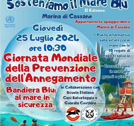 PIANO DI SORRENTO: SALVATAGGIO IN MARE, ESERCITAZIONE A MARINA DI CASSANO