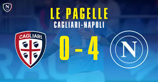 CAMPIONATO DI CALCIO DI SERIE A: IL NAPOLI SUPERA IL CAGLIARI PER 4-0 ED E’ PRIMO IN CLASSIFICA