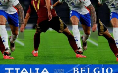 NATIONS LEAGUE: ITALIA BELGIO 2-2. L’ESPULSIONE DI PELLEGRINI CONDIZIONA LA PARTITA