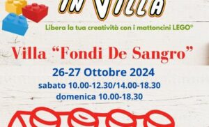 PIANO DI SORRENTO: SABATO 26 E DOMENICA 27 OTTOBRE, “MATTONCINI IN VILLA”