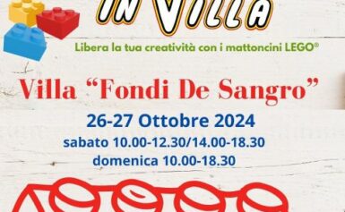 PIANO DI SORRENTO: SABATO 26 E DOMENICA 27 OTTOBRE, “MATTONCINI IN VILLA”