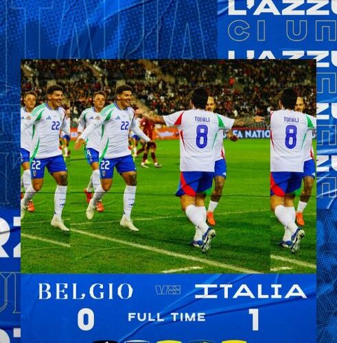 CALCIO, NATION LEAGUE: ITALIA BELGIO 1-0