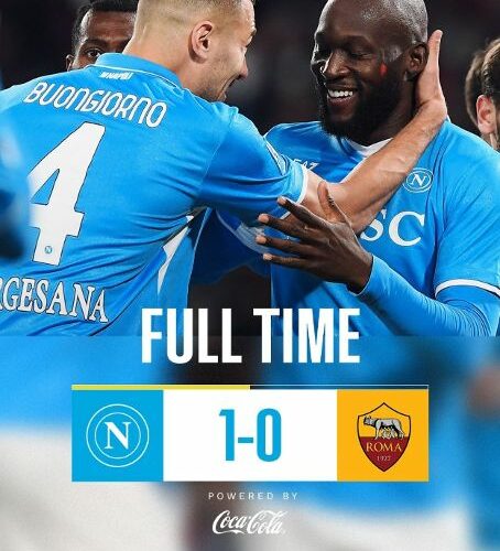 CAMPIONATO DI CALCIO DI SERIE A: NAPOLI-ROMA 1-0