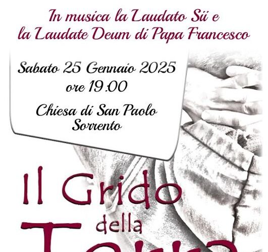 SORRENTO: SABATO 25 NELLA CHIESA DI SAN PAOLO CONCERTO DI MUSICA CRISTIANA